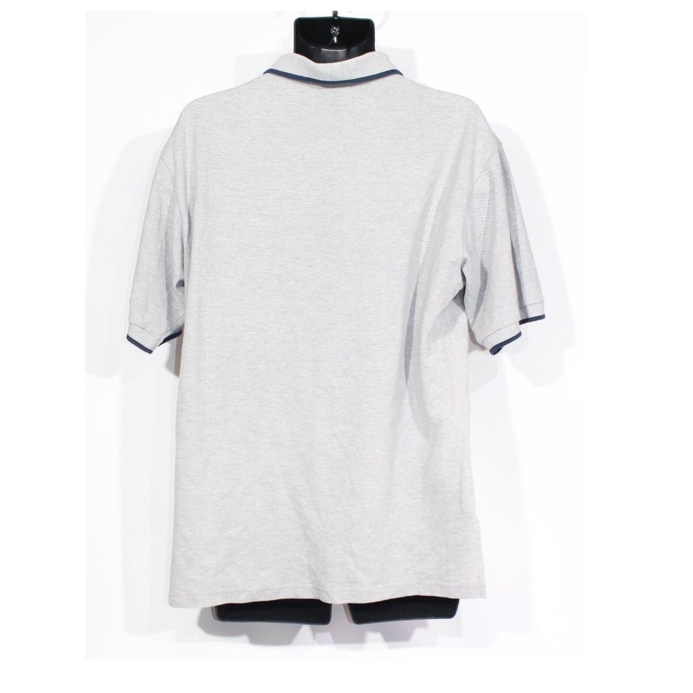 Hard Rock Cafe Polo Shirt Large Grey Washington DC Short Sleeve Summer Mens - Picture 8 of 10